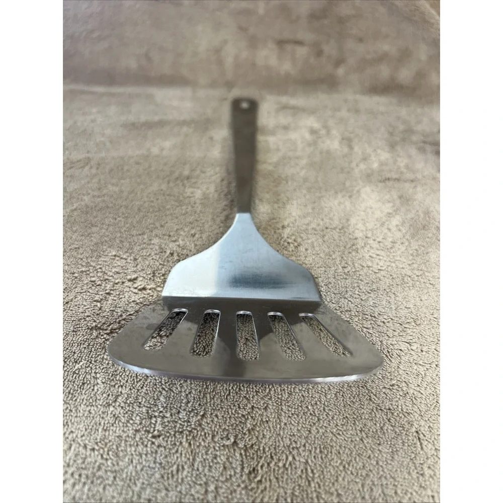 Wolfgang Puck Cafe Collection Slotted Stainless Steel‎ Spatula, 12.75, Gourmet